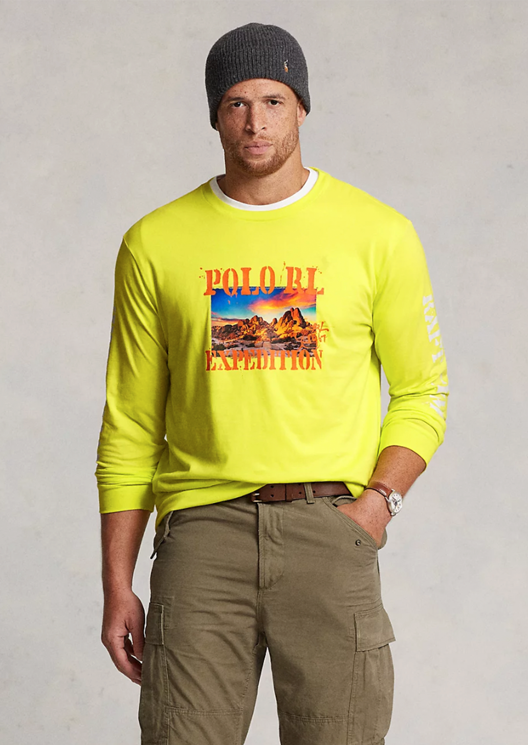 Camiseta manga larga ralph lauren sales