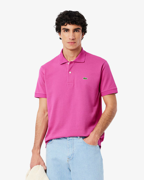 CAMISETA TIPO POLO LACOSTE PINK