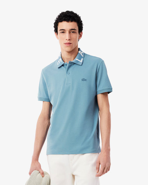 Camiseta tipo polo Lacoste blue - PH953823HD9