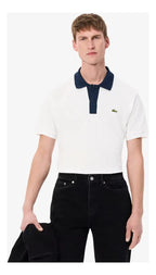 CAMISETA TIPO POLO LACOSTE WHITE