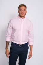 RALPH LAUREN CAMISA MANGA LARGA HOMBRE ROSADO