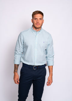 RALPH LAUREN CAMISA MANGA LARGA HOMBRE VERDE