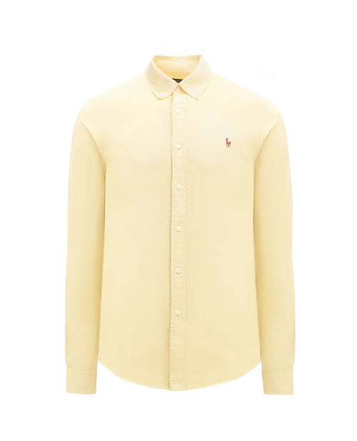 RALPH LAUREN CAMISA MANGA LARGA HOMBRE AMARILLO