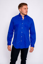 RALPH LAUREN CAMISA MANGA LARGA HOMBRE AZUL