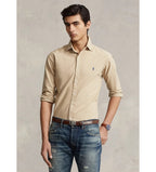 RALPH LAUREN CAMISA MANGA LARGA HOMBRE KHAKI