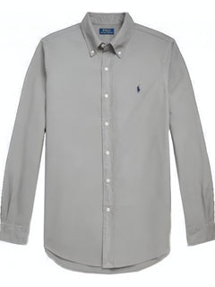 RALPH LAUREN CAMISA MANGA LARGA HOMBRE GRIS