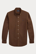RALPH LAUREN CAMISA MANGA LARGA HOMBRE MARRON