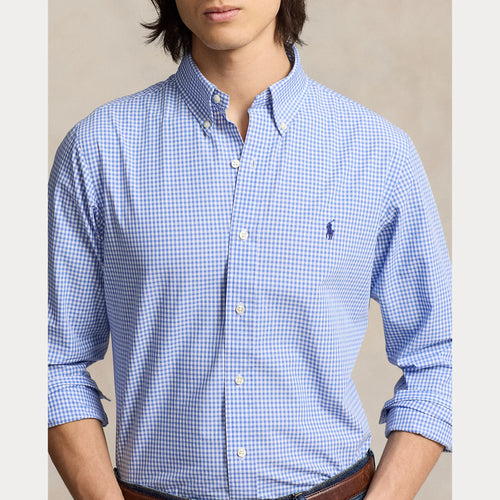 RALPH LAUREN CAMISA MANGA LARGA HOMBRE AZUL