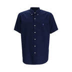 RALPH LAUREN CAMISA MANGA CORTA HOMBRE AZUL