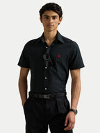 RALPH LAUREN CAMISA MANGA CORTA HOMBRE NEGRO