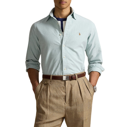 RALPH LAUREN CAMISA MANGA LARGA HOMBRE VERDE
