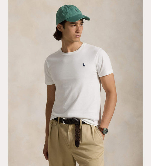 RALPH LAUREN CAMISETAS CUELLO REDONDO HOMBRE BLANCO