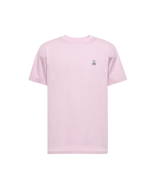 PSYCHO BUNNY CAMISETA HOMBRE CUELLO REDONDO ROSADO