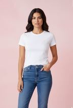 Camiseta tipo polo blanca para mujer Psycho Bunny