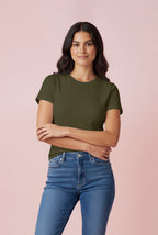 Camiseta gris para mujer Psycho Bunny