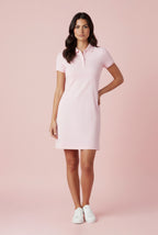 Vestido tipo polo rosa para mujer Psycho Bunny