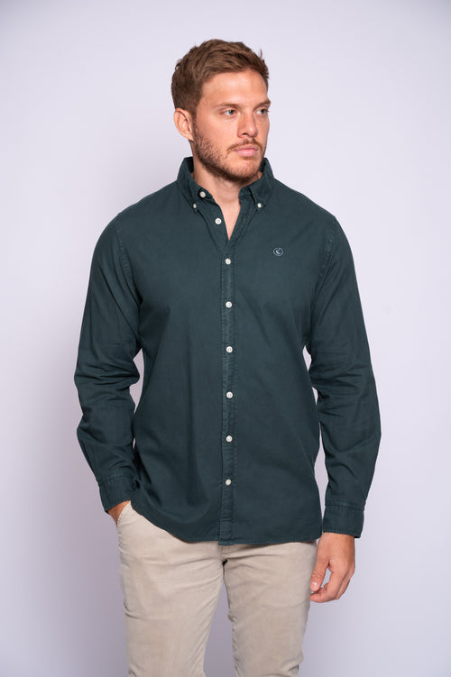 camisa el ganso verde 1050w240217