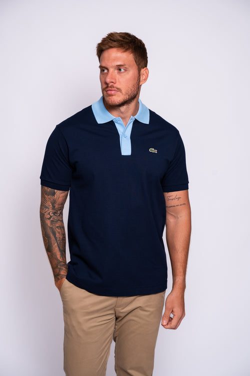 CAMISETA TIPO POLO LACOSTE CONTRAST