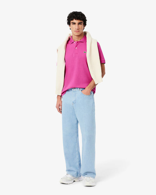 Camiseta tipo polo Lacoste Pink - L1212-23I1L