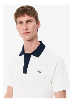 CAMISETA TIPO POLO LACOSTE WHITE