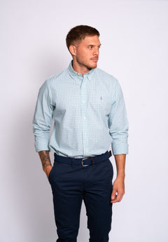 RALPH LAUREN CAMISA MANGA LARGA HOMBRE VERDE