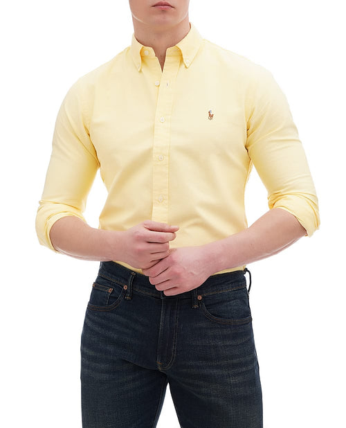RALPH LAUREN CAMISA MANGA LARGA HOMBRE AMARILLO