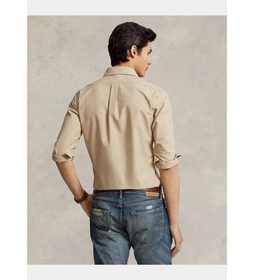 RALPH LAUREN CAMISA MANGA LARGA HOMBRE KHAKI
