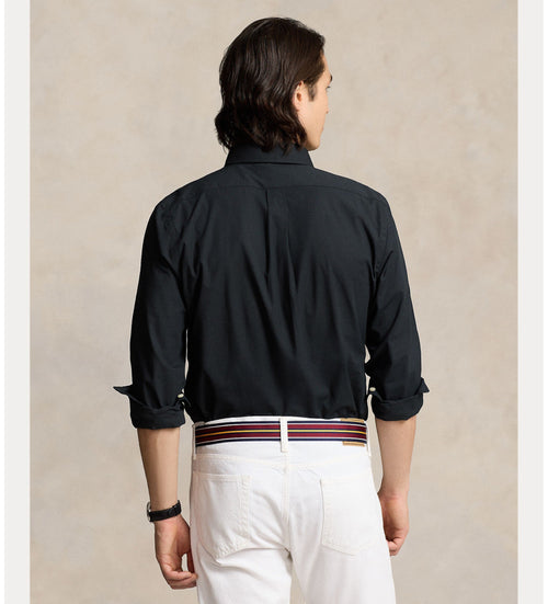 RALPH LAUREN CAMISA MANGA LARGA HOMBRE NEGRO