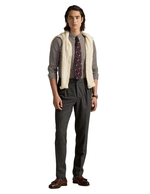 RALPH LAUREN CAMISA MANGA LARGA HOMBRE BLANCO