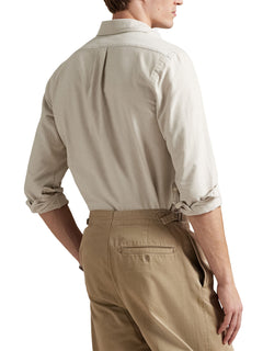 RALPH LAUREN CAMISA MANGA LARGA HOMBRE BEIGE