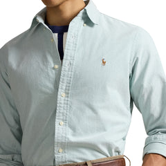 RALPH LAUREN CAMISA MANGA LARGA HOMBRE VERDE