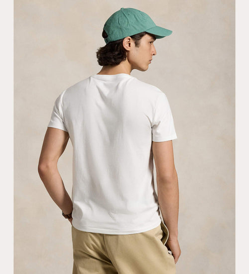 RALPH LAUREN CAMISETAS CUELLO REDONDO HOMBRE BLANCO