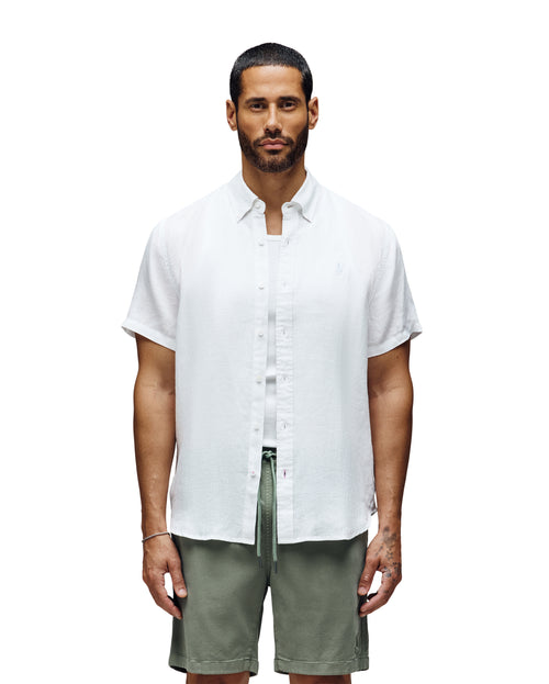 psycho bunny camisas fantasia hombre blanco b6q679c200wht