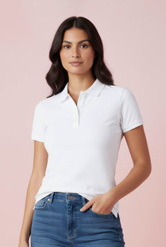 Camiseta blanca para mujer Psycho Bunny