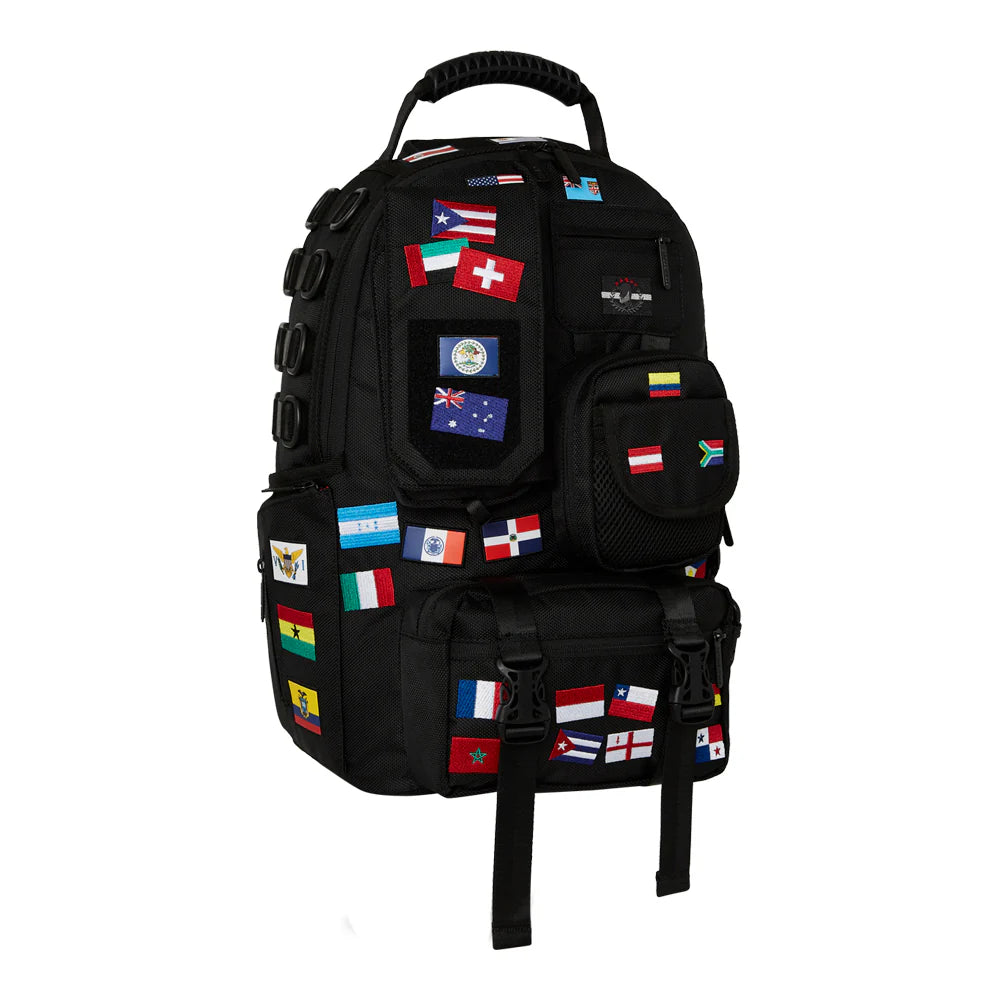 MOCHILA CARGO JAMES FLAGS SPECIAL OPS 910B7737NSZ