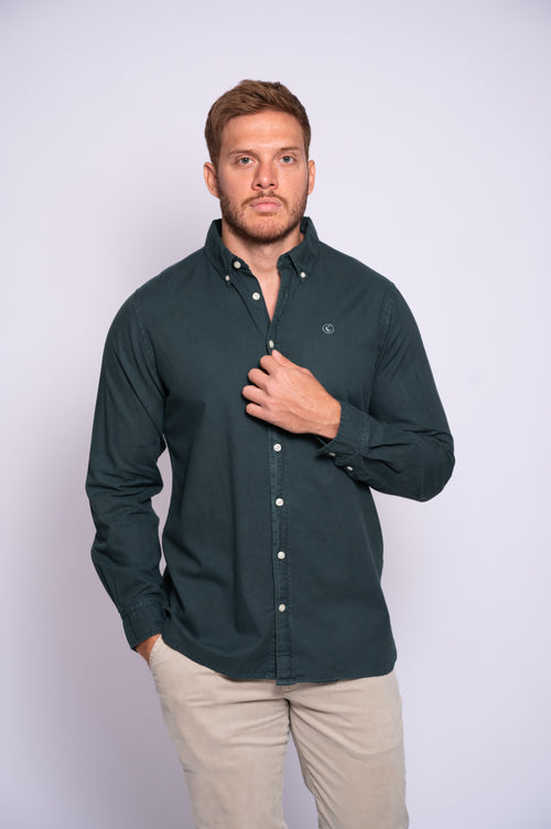 camisa el ganso verde 1050w240217