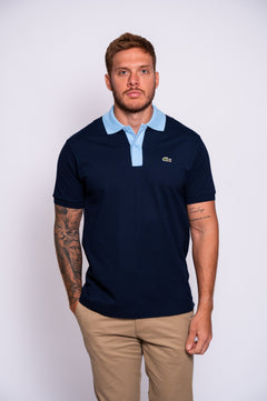 CAMISETA TIPO POLO LACOSTE CONTRAST