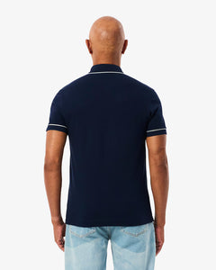 Camiseta tipo polo Lacoste Blue - PH818423166