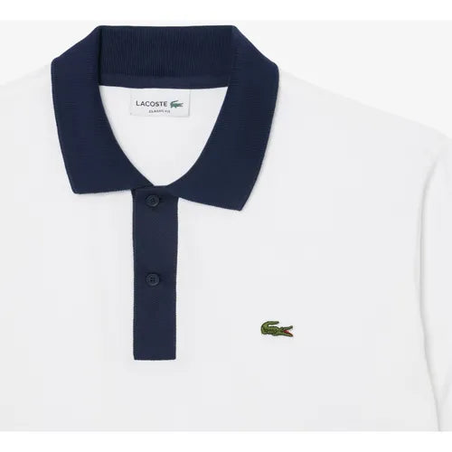 CAMISETA TIPO POLO LACOSTE WHITE