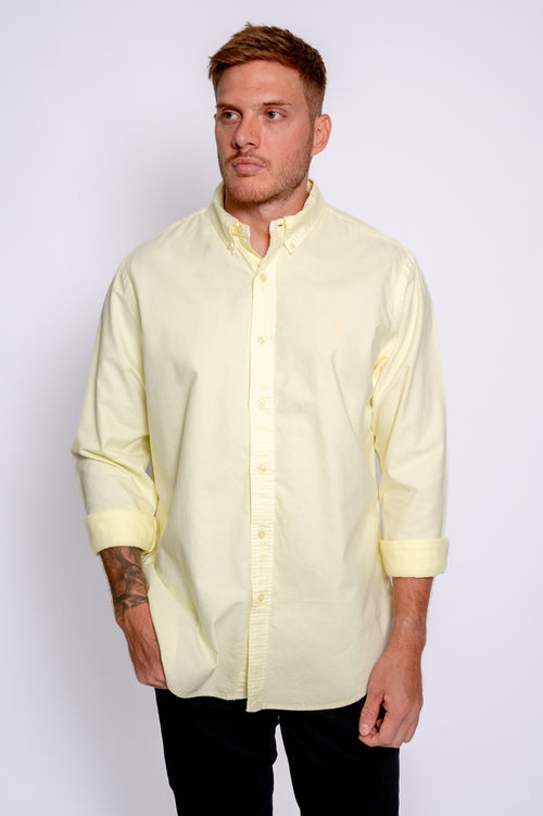 RALPH LAUREN CAMISA MANGA LARGA HOMBRE AMARILLO