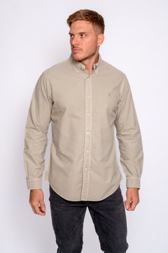 RALPH LAUREN CAMISA MANGA LARGA HOMBRE KHAKI
