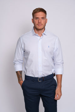 RALPH LAUREN CAMISA MANGA LARGA HOMBRE BLANCO