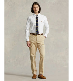 RALPH LAUREN CAMISA MANGA LARGA HOMBRE BLANCO