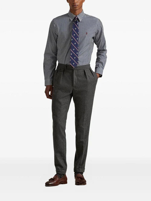 RALPH LAUREN CAMISA MANGA LARGA HOMBRE BLANCO