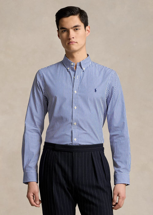 RALPH LAUREN CAMISA MANGA LARGA HOMBRE AZUL