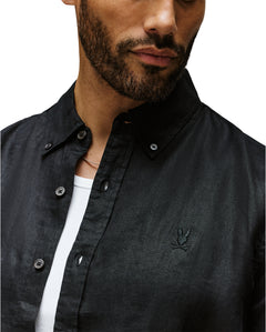 camisa m/l psycho bunny hombre b6c678c200blk