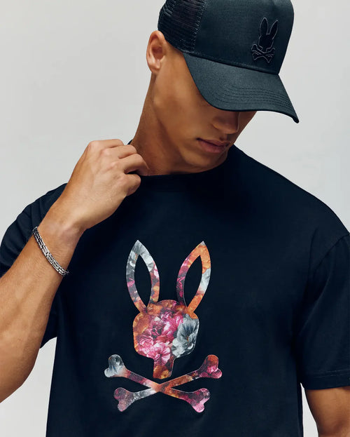 t-shirt psycho bunny hombre mt0200177blk
