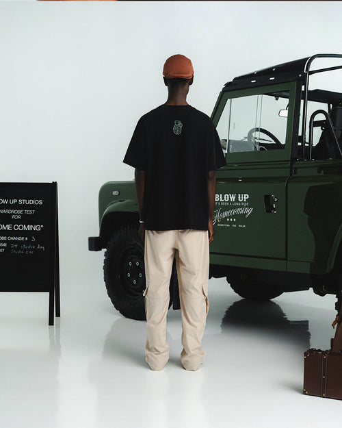 camiseta negro blow up CR20 1100