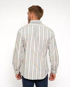 RALPH LAUREN CAMISA MANGA LARGA HOMBRE NARANJA