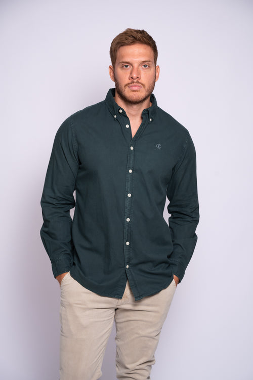 camisa el ganso verde 1050w240217
